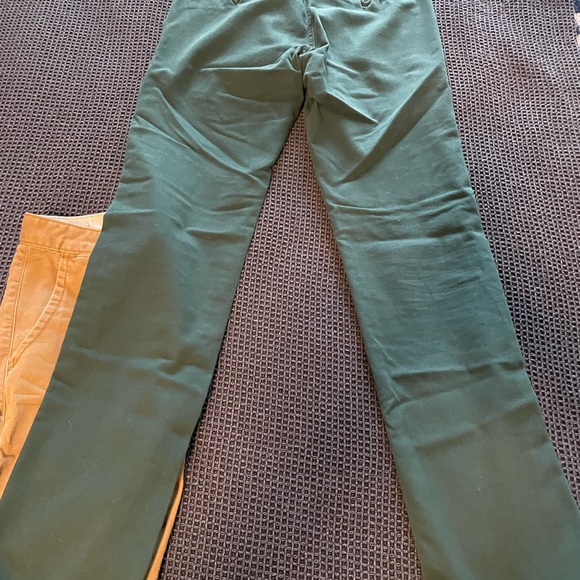Vans Men's Chinos in Forest Green and Khaki 28 waist - Picture 3 of 7